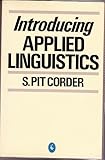 Introducing applied linguistics