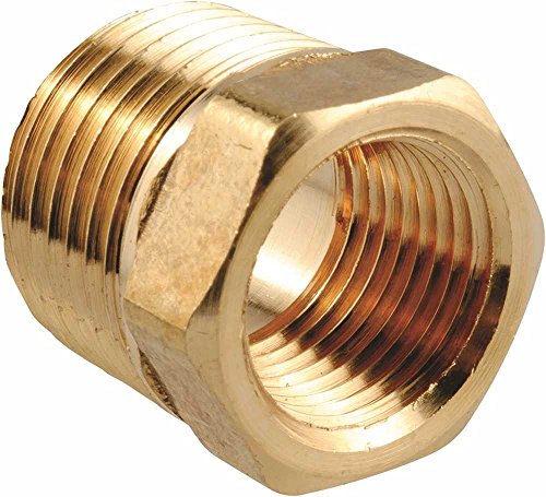 Watts LFA828 Hex Bushing 1/2-Inch Male x 3/8-Inch Female Pipe