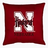 Nebraska Cornhuskers 22 x 22 Coordinating NCAA Locker Room Collection Floor Pillow from Kentex