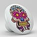 Pink Sugar Skull Ceramic Knobs Pulls Kitchen Drawer Cabinet Vanity Closet 280