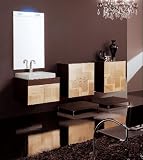 51oQdN0wZ4L. SL160  Iotti by Nameeks Set NC3 WENGE Wenge Concept One Contemporary / Modern Bathroom Vanity Set from the