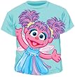 Sesame Street Abby Cadabby Fairy Aqua Blue Tee T-Shirt