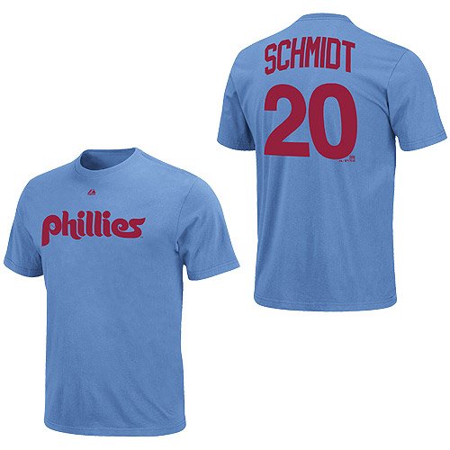 Mike Schmidt Philadelphia Phillies Cooperstown Name and Number T-Shirt (X-Large)