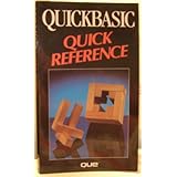 Quickbasic Quick Reference (Que Quick Reference Series)