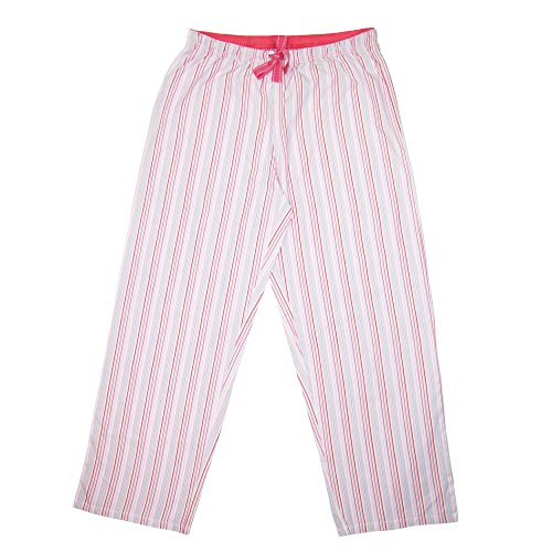 Hanes Women's Striped Cotton Pajama Lounge Pants