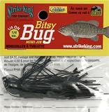 Strike King - 1/16 Oz Bitsy Jig - Black