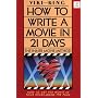 How to Write Movie in 21 Days de Viki King