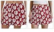 Indiana University Boxers IU Logo 100% Cotton Boxer Shorts for HIM or HER- SEARCH BROAD BAY BOXERS FOR MORE DESIGNS Unique GIFT Ideas Man Men Boyfriend Woman Women Ladies Mother Dad Mom CUTE!