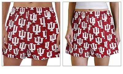 Indiana University Boxers XXL IU Logo 100% Cotton Boxer Shorts for HIM or HER- SEARCH BROAD BAY BOXERS FOR MORE DESIGNS Unique GIFT Ideas Man Men Boyfriend Woman Women Ladies Mother Dad Mom CUTE!