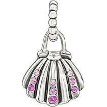 Big Sale Authentic Chamilia Disney Ariel's Shell - Pink Swarovski Charm Bead 2025-0987
