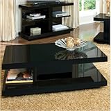 IMAGE OF Folio Cocktail Table in Black