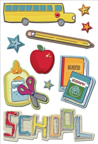 Recess Layered Puffy Stickers-