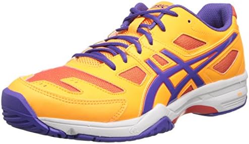 Asics Gel Solution Slam 2 Womens Tennis Shoe,Mango/Lavender/Hot Coral,9.5 M US