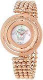 Versace Women’s 80Q80SD497 S080 Eon 3 Rings IP Rose Gold Bracelet with Mother-of-Pearl Dial and Diamond Accents Watch
