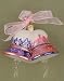 Margaret Cobane Merry Bells Pink & Purple Ornament