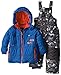Rugged Bear Little Boys' Solid Patch Pocket Snowsuit