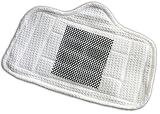 3 Pack Replacement Steam Mop Cleaning Pad with Scrubbing Brush for Home-tek / Hometek for models HT824, HT855, HT829, HT859 and Elite Pads