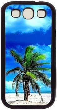 【クリックで詳細表示】California Beach Palm Tree Theme Case for Samsung Galaxy S3 I9300 PC Material Black by Galaxy 3 case [並行輸入品]： 家電・カメラ
