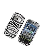 Black/ White Zebra Hard Protector Case Cover For Nokia Astound C7