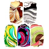 L. Erickson USA Scarf Headband 100% Silk Charmeuse - Hip Geo
