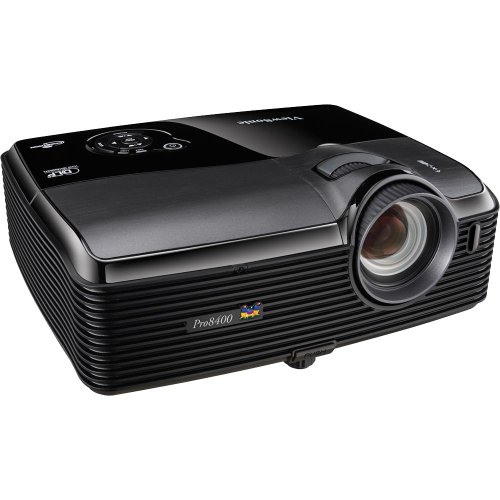 ViewSonic PRO8400 1080p DLP Installation Projector - 4000 Lumens, 3000:1 DCR, Dual HDMI, 20W Speakers