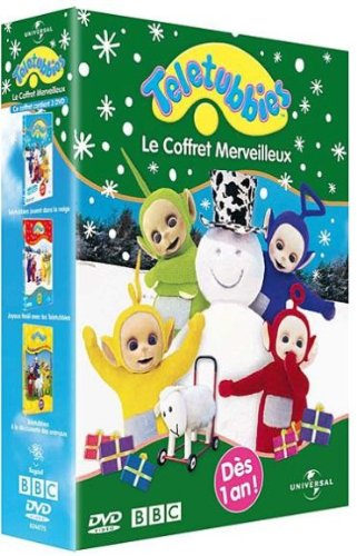 Je m'éveille avec les Teletubbies - Coffret - Qui est là ? + Chante et danse + Les petits gourmands