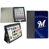 Milwaukee Brewers - stitch design on New iPad Case by Fosmon (for the New iPad)
