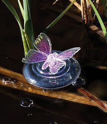Solar Floating Lamp with Butterfly