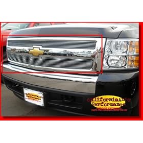 2007 2008 2009 Chevy Silverado Mirror Polished Aluminum Billet Grille