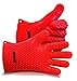 Firehouse Leisure Products Silicone Heat Resistant Cooking Gloves, One Size Fits Most