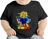 Super Hero Flower Power オーガニックベビーTシャツ 12 - 18 Months