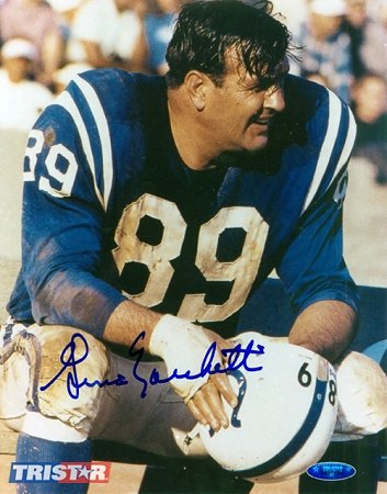 Gino Marchetti Signed Autographed Baltimore Colts 8x10 Color Photo