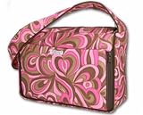 Kimberly Diaper Tote in Pink Pucci