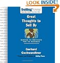Great Thoughts to Sell By: Quotes to Motivate You to Success (Sellingpower)