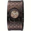 Gucci Womens Ya112432 Twirl Medium Brown Pvd Bangle Watch from Gucci