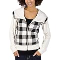 Mossimo Supply Co. Juniors Hoodie - Dogbone/Ebony Check