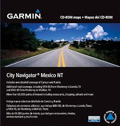 Garmin City Navigator Mexico Map CD-ROM (Windows)