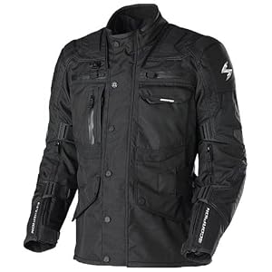 Scorpion Commander Black Motorcycle Jacket - Size : XL Tall
