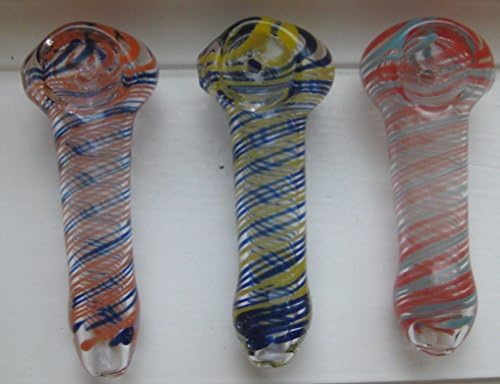 Glass peanut pipe 3''