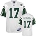 Braylon Edwards Jersey: Reebok Authentic White #17 New York Jets Jersey - 56