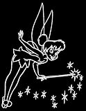 Buy : Tinkerbell Wand Sticker (Decal) - 6.5"