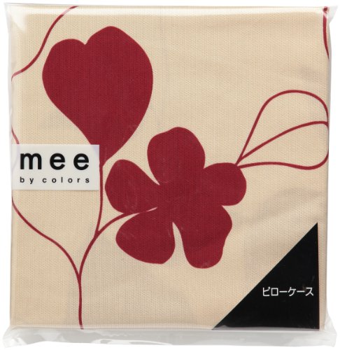 西川リビング mee (ミィー) ピロケース ME-03 45ｘ65cm レッド 21872391416