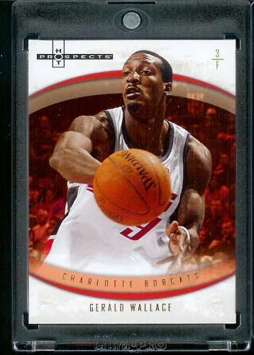 2007-08 Fleer Hot Prospects # 39 Gerald Wallace Charlotte Bobcats Basketball Card