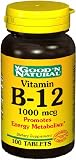 Vitamin B12 1000mcg - Natürlich mehr Energie (100 Tabletten)