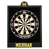 Michigan Wolverines Darts Backboard
