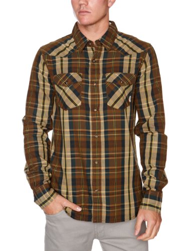 VANS Herren Hemd WILLITS, caf plaid, L Preisvergleich