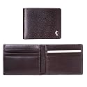 AUTHENTIC COACH MENS MAHOGANY LEATHER TEXTURED BIFOLD WALLET 5E20 (Dark Brown)