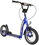 Bikestar 12 inch (30.5cm) Kids Kick Scooter Blue