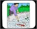 Decorated Mouse Pad with human, body, individuals, individual, persons, coy, fish, humans, people, woman, person, pond
