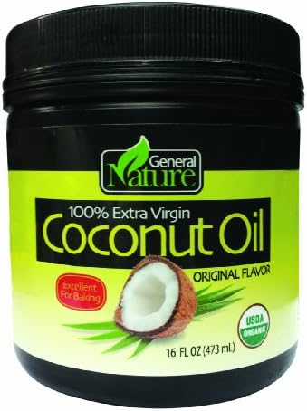 Best Selling 100% Pure Extra Virgin Unrefined Coconut Oil. - Healthy Natural Remedy For Cholesterol+ Heart Disease+ Alzheimer - Protects & Enhances The Beauty Of Your Hair - Best anti- aging supplement - Cold Pressed Unrefined - USDA Certified - Purely Organic & Strictly Kosher - BPA Free